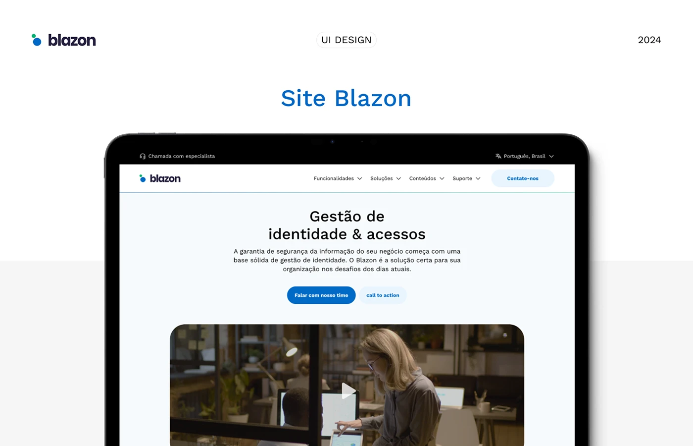 Apresentação do projeto Blazon